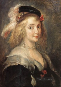  paul Lienzo - Retrato de Helena Fourment Barroco Peter Paul Rubens